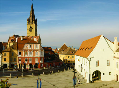 Sibiu - Hermannstadt, Romania by Mitshu